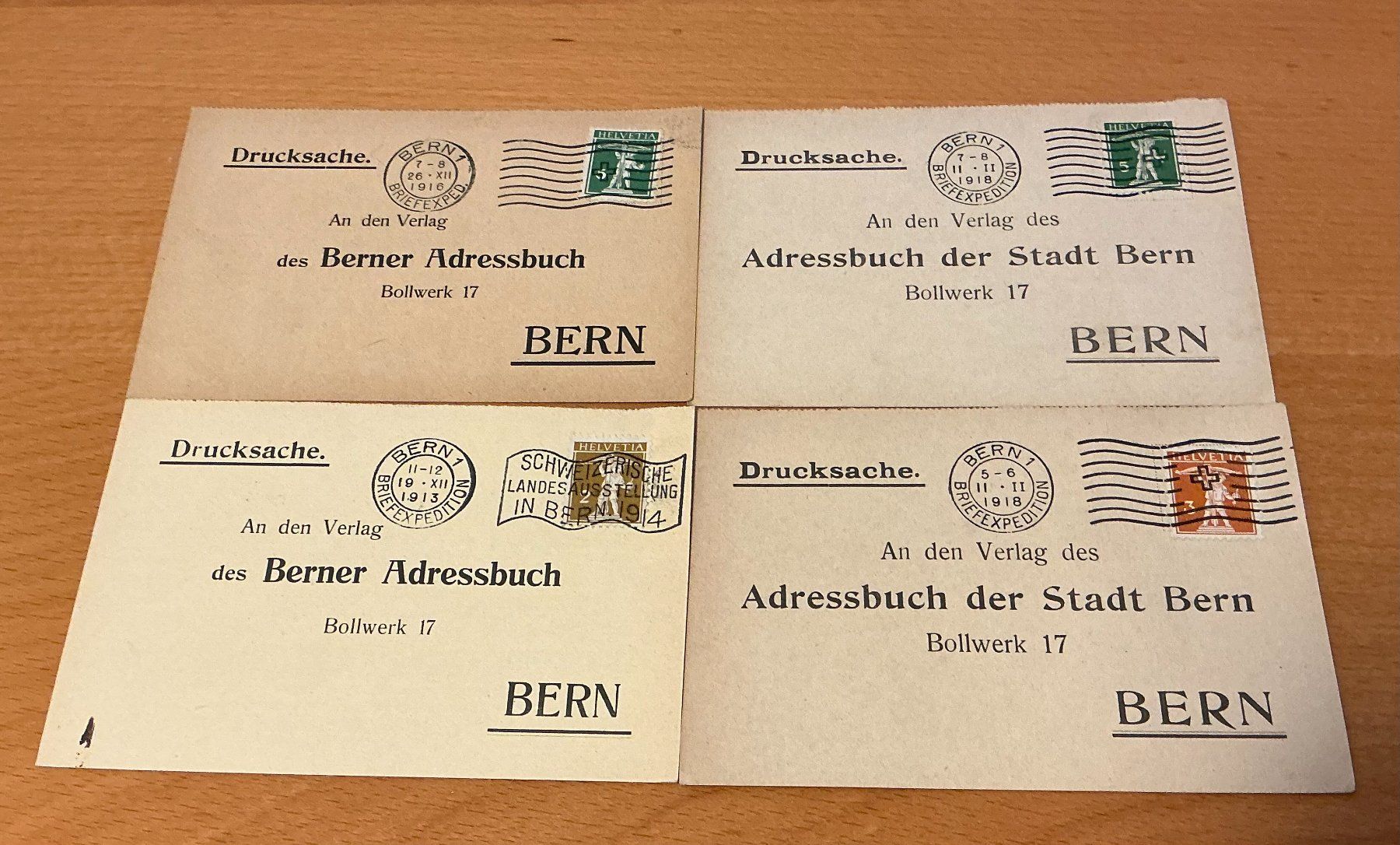 Tutti i francobolli: 4 Postkarten – Nuovo (secondo la descrizione) da Koblenz venduto da Markenhimmel
