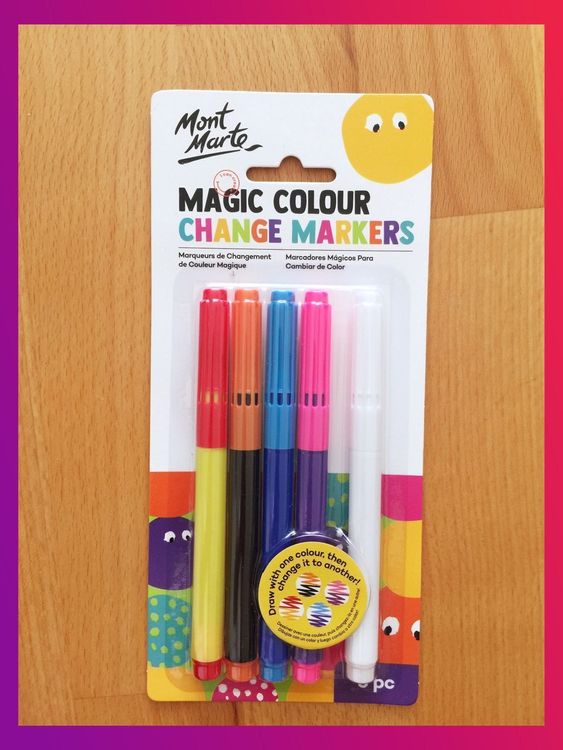 Magic Colour-Change Markers Set-5pcs | Kaufen auf Ricardo