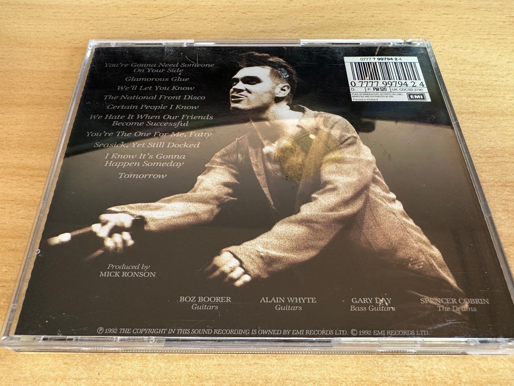 CDs: E2 Morrissey – Your Arsenal – Gebraucht aus Rikon im Tösstal von Alpenmutz 1