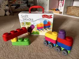 Farfarland Soft Blocks, 10 Teile + Räder