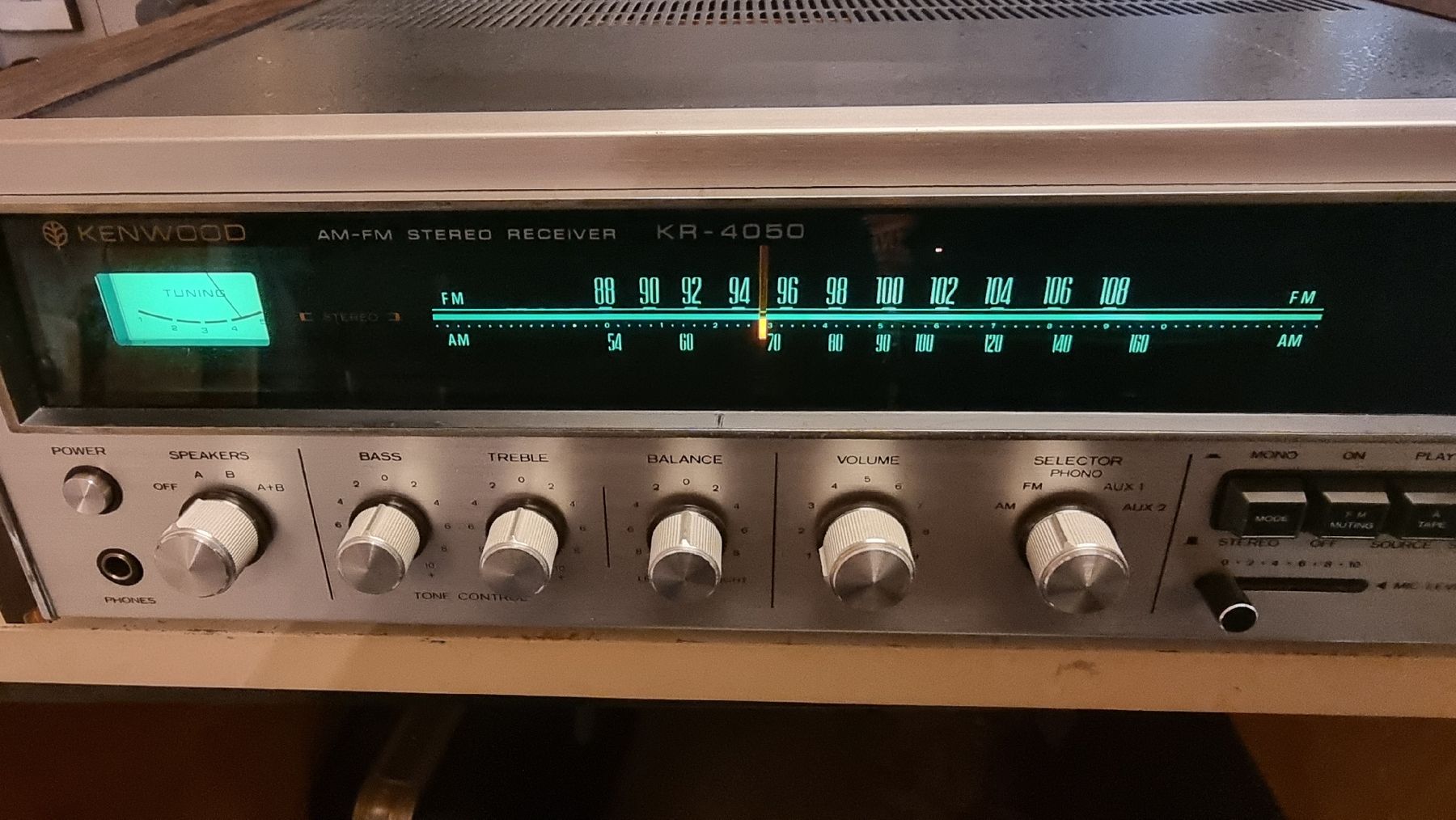 Kenwood Receiver: Kenwood KR-4050 Stereo Receiver – Gebraucht aus Schöfflisdorf von Silvervintage.CH 1
