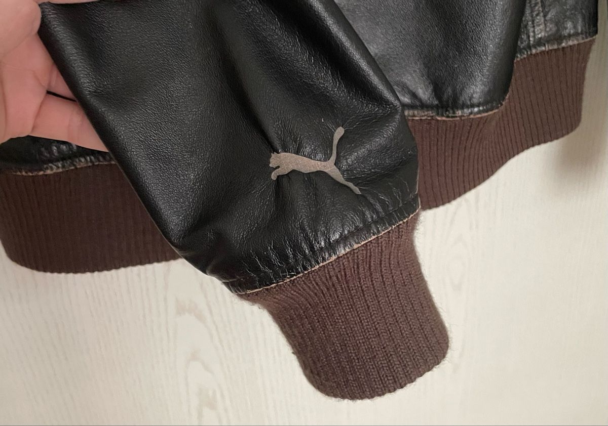 Puma Giacche: Vintage Lederjacke PUMA, Grösse M – Usato da Gattikon venduto da Bonani 1
