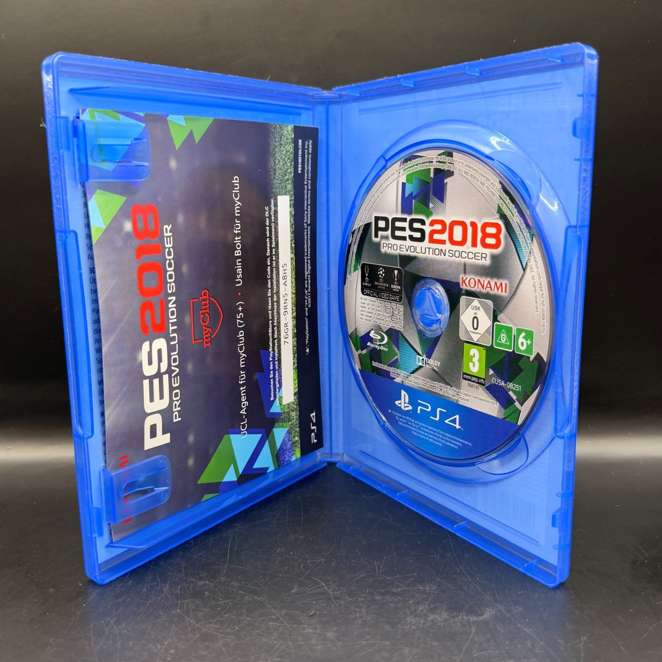 Sony Giochi: PS4 Spiel PES 2018 Pro Evolution Soccer Premium Edition – Usato da Düdingen venduto da Nerdworld 2