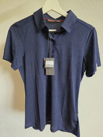 KJUS Women Eve Polo S/S – Gr. 38 / M – Atlanta Blue – NEU