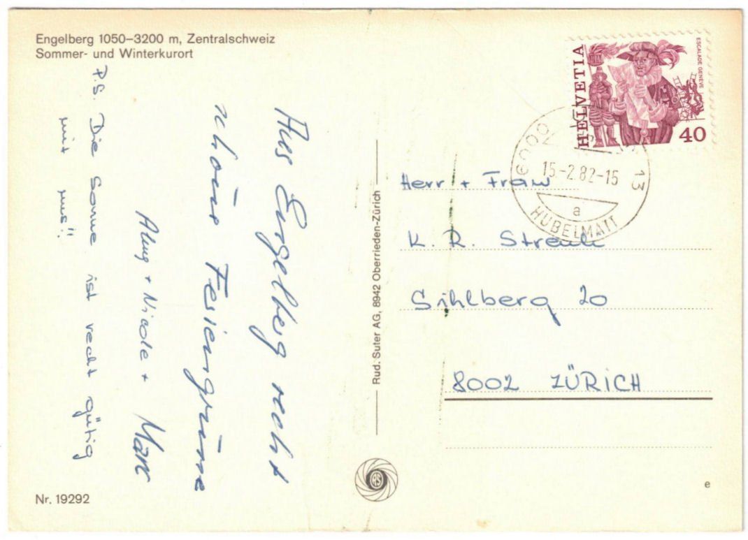 Cartes postales: Engelberg - 4 Bild AK – D'occasion à Binningen par Mountainrider 1