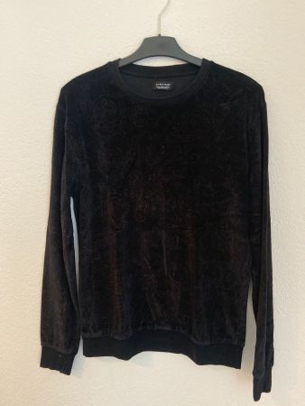 Zara Man Pullover schwarz gemustert