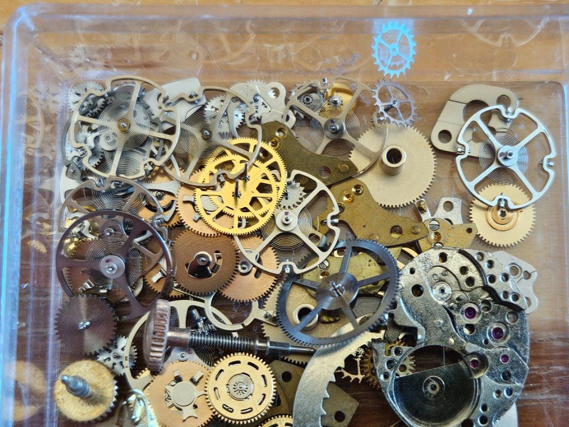 Orologi: Diverse Uhrwerk Komponenten zum Basteln ect. – Usato da Lenk im Simmental venduto da oli66661 1