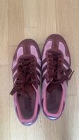 Baskets Adidas Samba roses et bordeaux T. 42