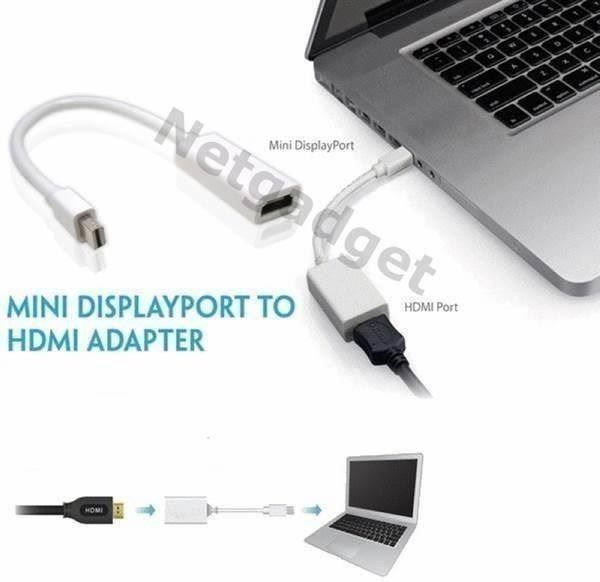 Unità & Adattatore: Mini DisplayPort DP auf HDMI Adapter-Mac – Nuovo e nell'imballaggio originale da Yverdon-les-Bains venduto da Netgadget 3