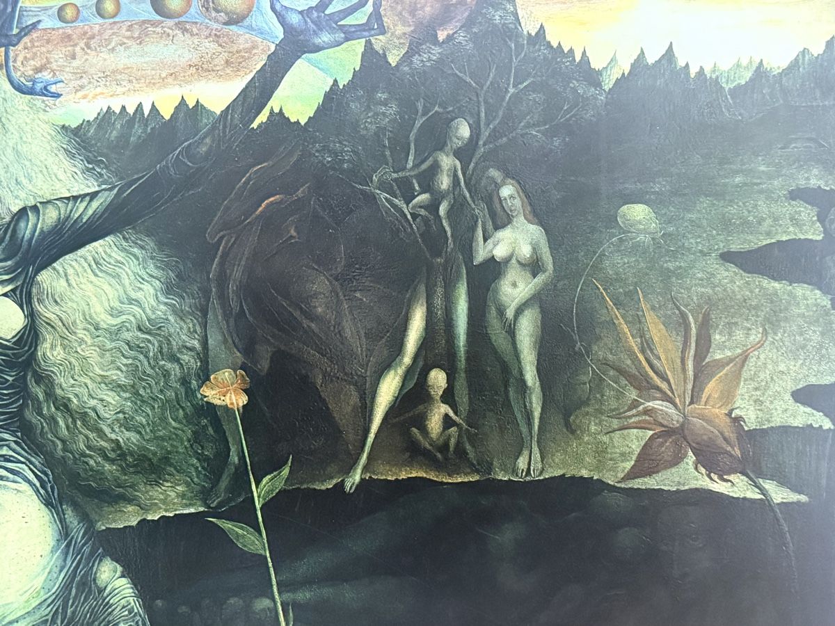 Grafiken & Lithographien: Ernst Fuchs 1930 - Gertrude Baschnegger vor dem Lebensbaum" – Gebraucht aus Solothurn von NUVICO 3