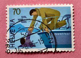 Nr.713  100 J.Genfersee-Rettungsg GESTEMPELT  Sonderpostmark