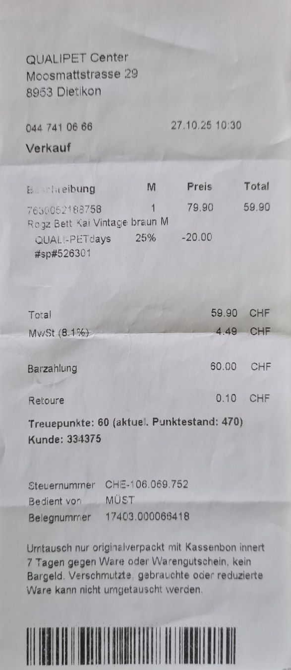 Cucce & Letti: Hundebett – Usato da Uitikon Waldegg venduto da richardch01 2