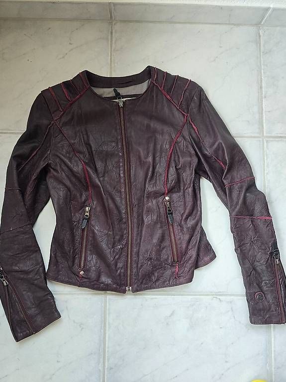 Giacche: Coole Damen Lederjacke MOD – Nuovo (secondo la descrizione) da Heimberg venduto da Cpidu