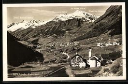 AK Airolo, Panoramaansicht, 1936