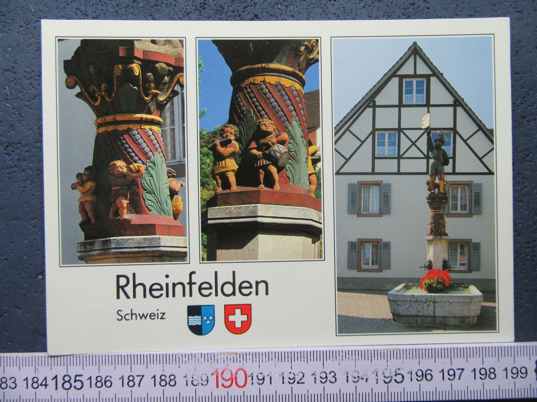 Cartoline postali: RHEINFEDLEN AG AK – Usato da Ettingen venduto da Hausi4711