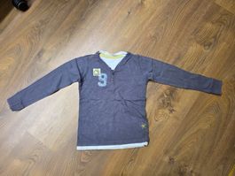 Langarmshirt, Longsleeve grau Gr. 122/128