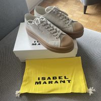 Isabel Marant suede Tennis leder Schuhe neu