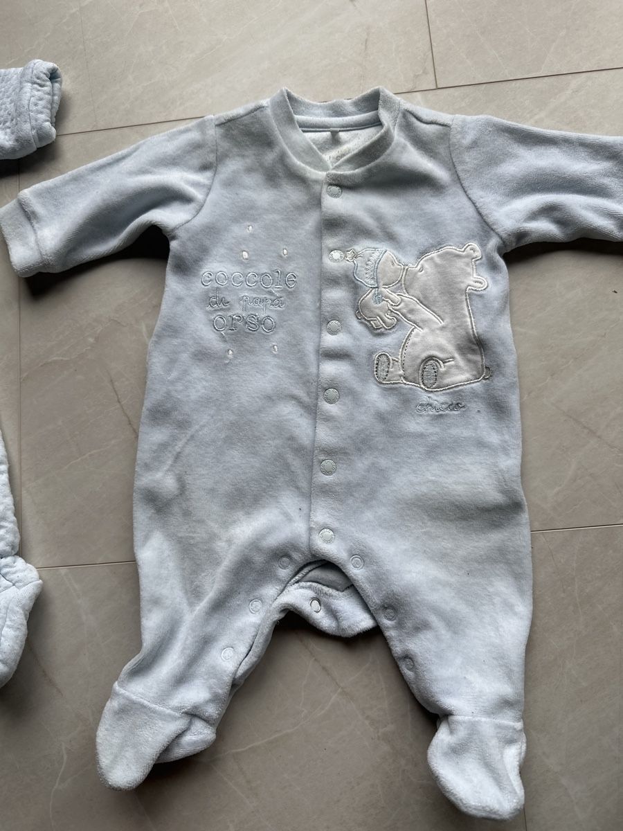 Lotti & Set di vestiti: 2 Babystrampler Blau – Usato da Tägerig venduto da Unbekannt5522 1