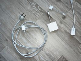Apple Kabel Set diverse Kabel