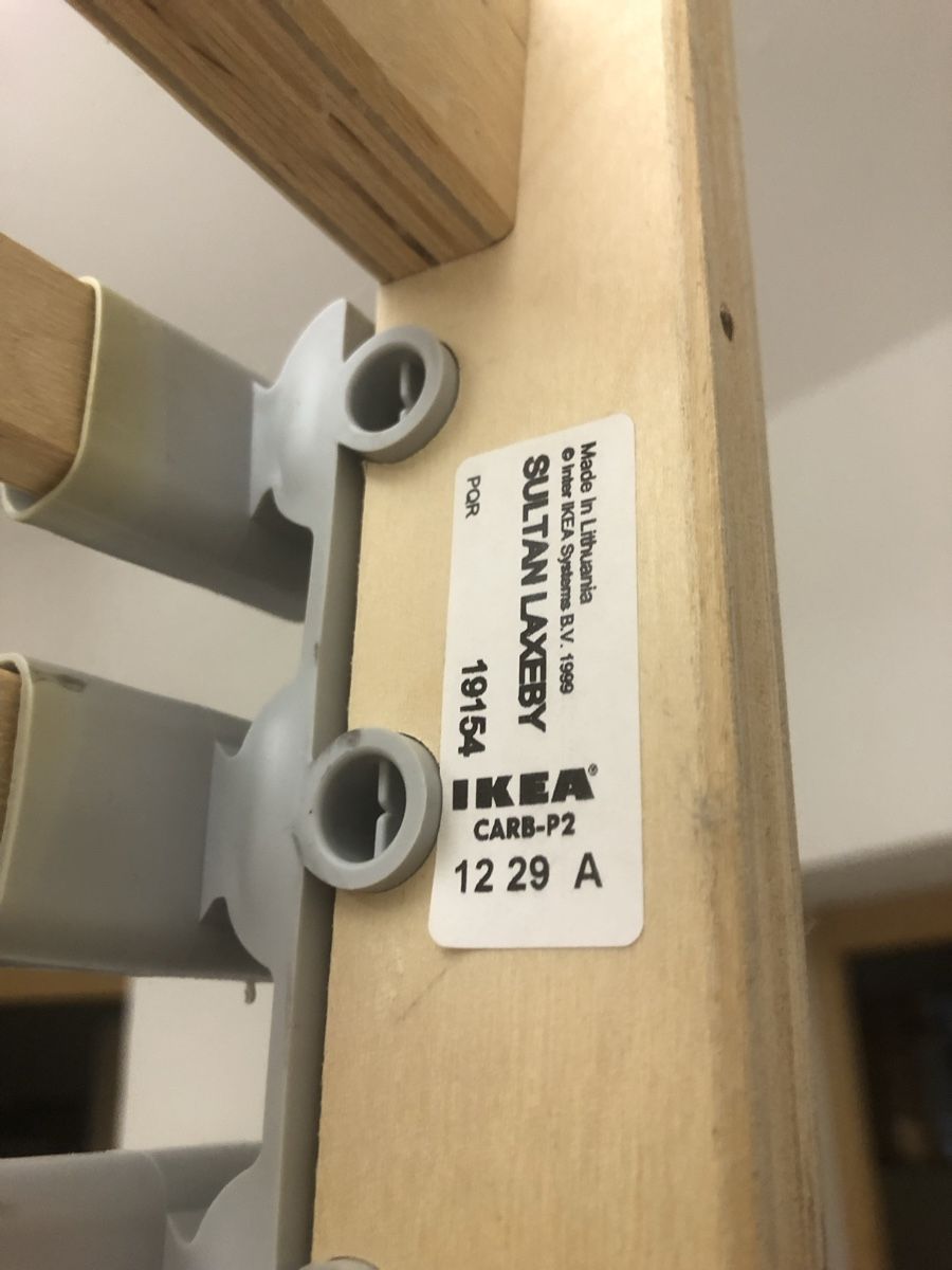 Ikea Sommiers: IKEA Sultan Laxeby Lattenrost 2x 80x200 cm – D'occasion à Zweidlen par Maerliharo_57 5