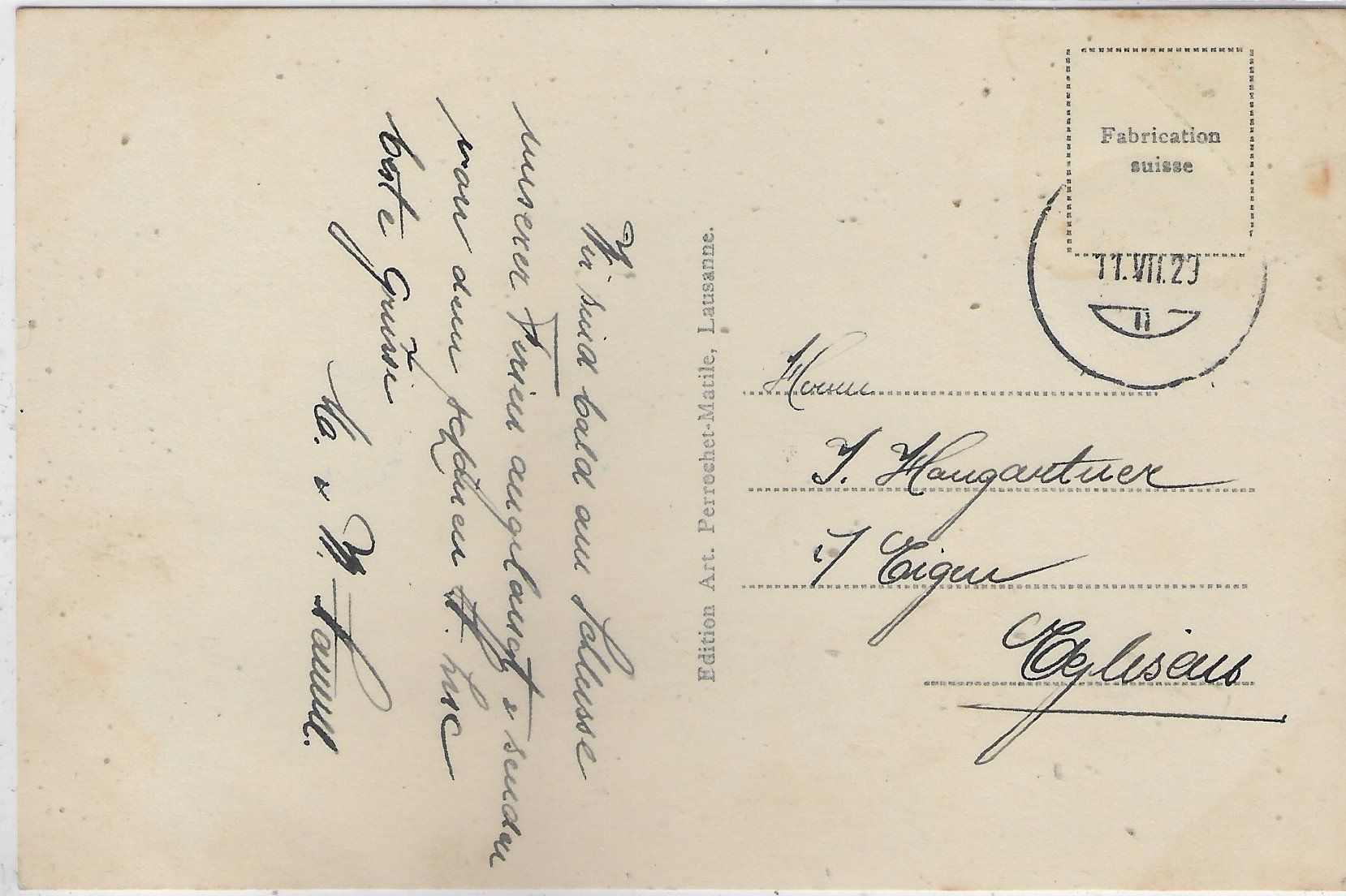 Cartoline postali: St. Luc - Vue generale – Usato da Ettingen venduto da Kartenplanet 1
