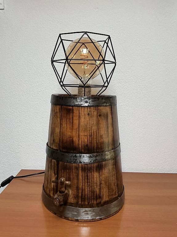 Lampade: Lampada artigianale. – Usato da Carabbia venduto da fri_byd9