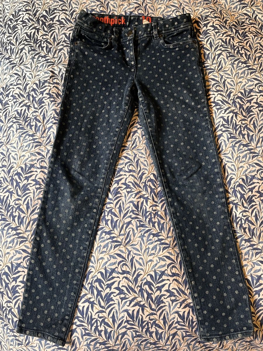Pantaloni: Crewcuts Jeans - age 10 - Cute polka dot design! – Nuovo (secondo la descrizione) da Genève venduto da dmt_y25y 1