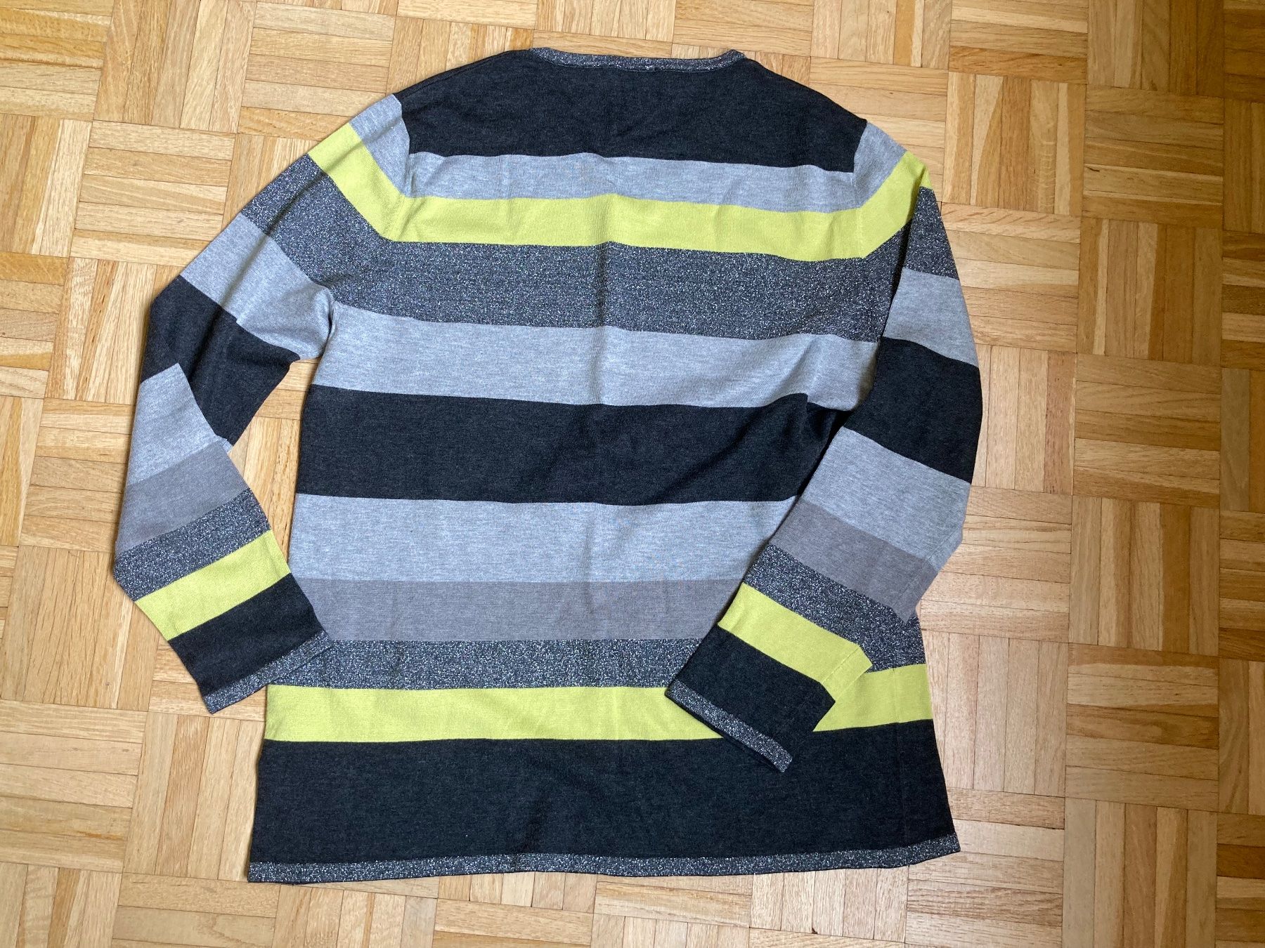 Gerry Weber Maglioni & Felpe: Gerry WEBER Pullover Viscose schwarz grau lime NEU 44 glam – Nuovo (secondo la descrizione) da Binningen venduto da Kaila61 2