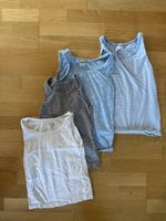 4 Jungen Unterhemden 128/134