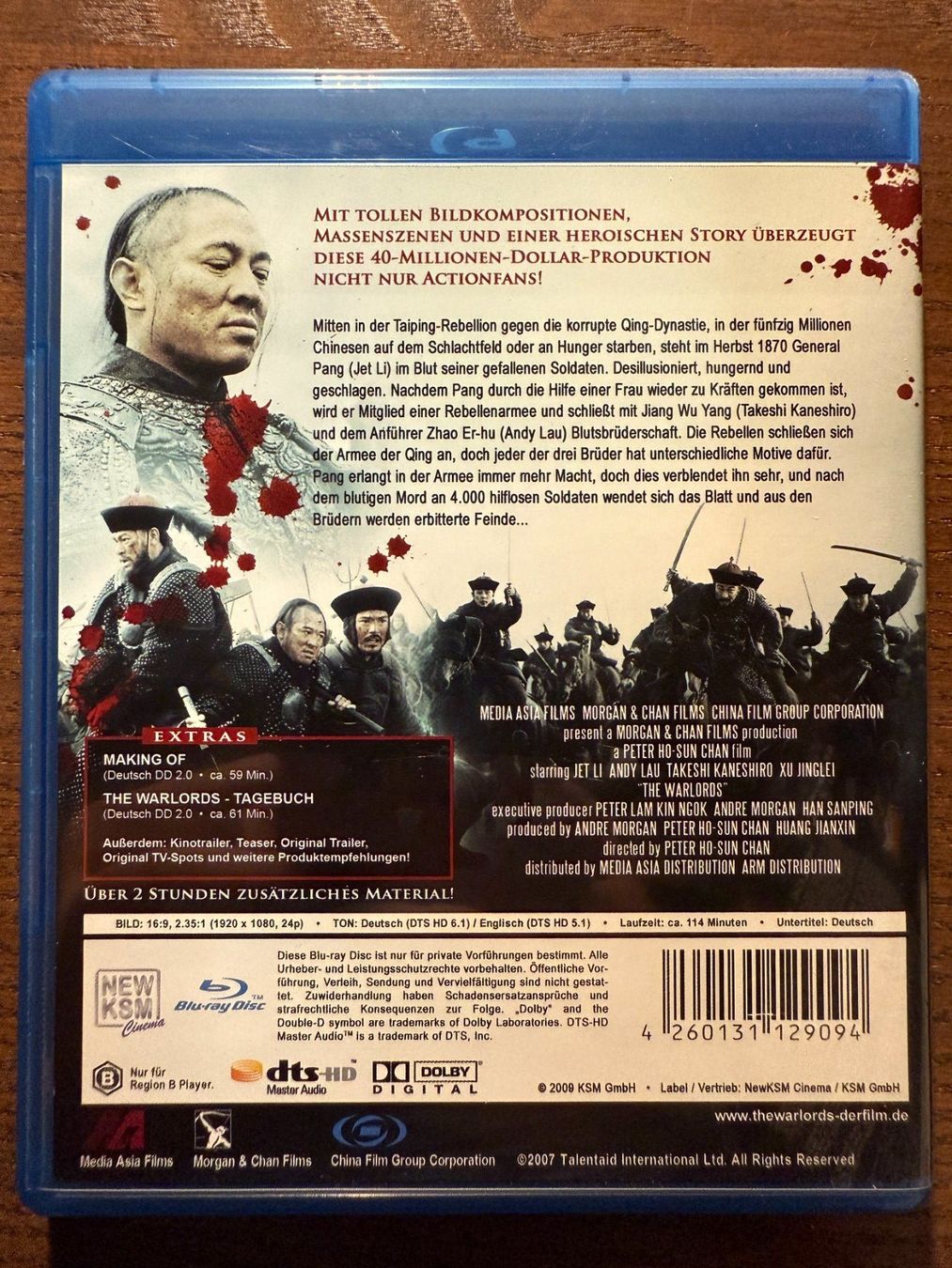 Tutti i DVDs: The Warlords – Usato da Zürich venduto da Blu-ray_ZH 1