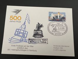 BRD Hamburg Schiffpost Stettin 1990 (R650)