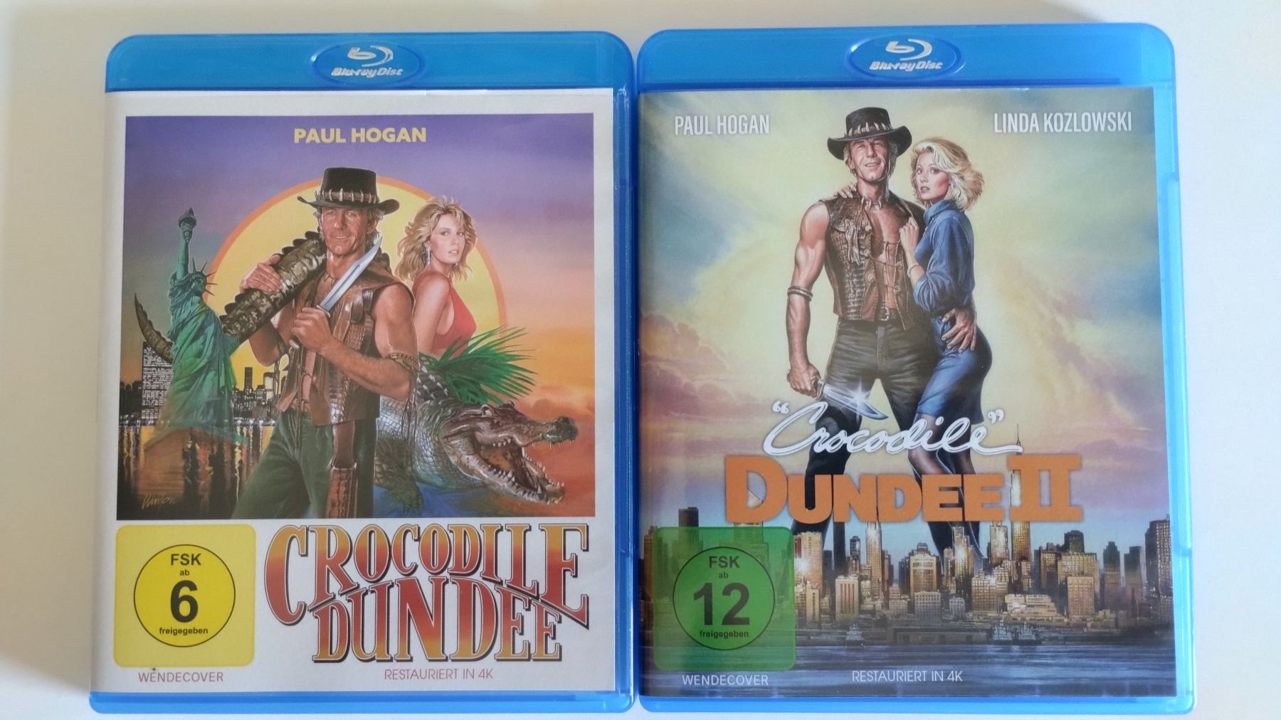 Alle DVDs: CROCODILE DUNDEE 1+2 BLU-RAY REMASTERED – Neu (gemäss Beschreibung) aus Basel von Bal-Sagoth