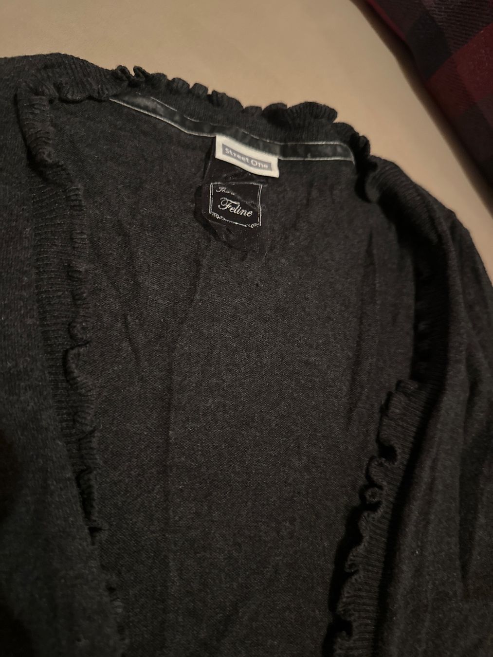 Giacche: Street One Strickjacke, anthrazit, Gr. 36 Top! – Usato da Schaffhausen venduto da ann_g6tx 1