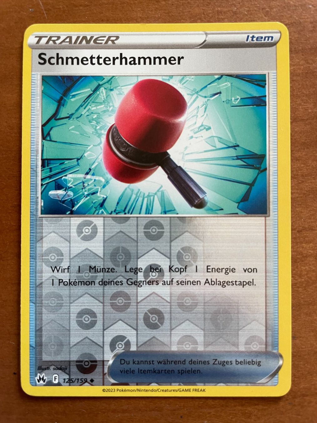 Pokémon Carte collezionabili: Pokemon Schmetterhammer Reverse (Versand gratis) – Nuovo (secondo la descrizione) da Chur venduto da Angerson