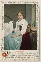 Appenzell, Tracht, Guggenheim Nr. 10042, Voll-o Emmishofen