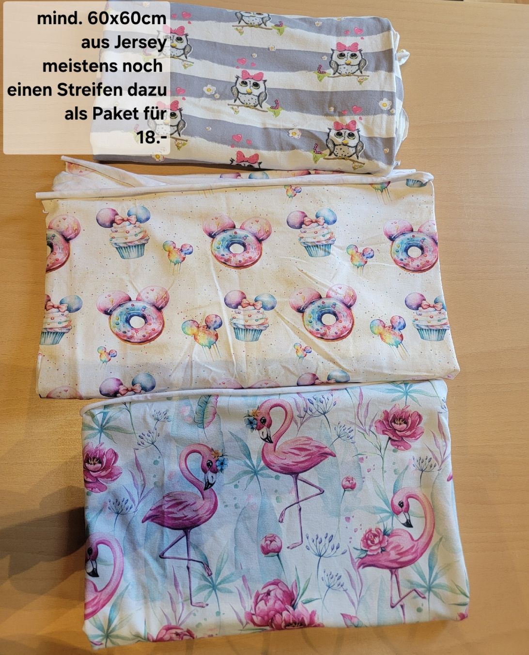 Stoffe: Jersey Stoffpaket – Neu (gemäss Beschreibung) aus Schwaderloch von jas_jwg6