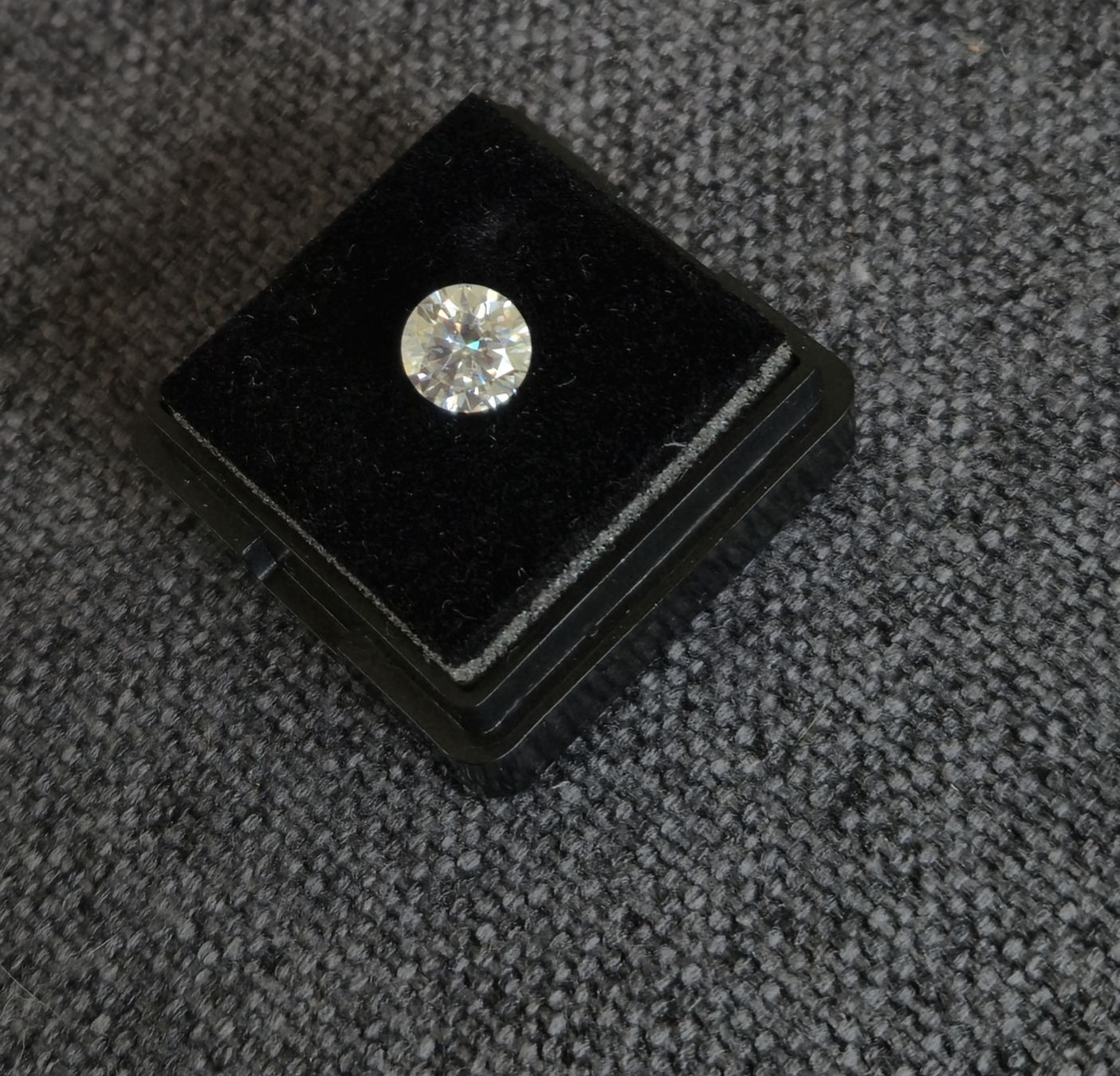 Pietre preziose: Moissanite 1.0 ct mit GRA Zertifikat – Nuovo (secondo la descrizione) da Liebefeld venduto da Slpi-cards 3
