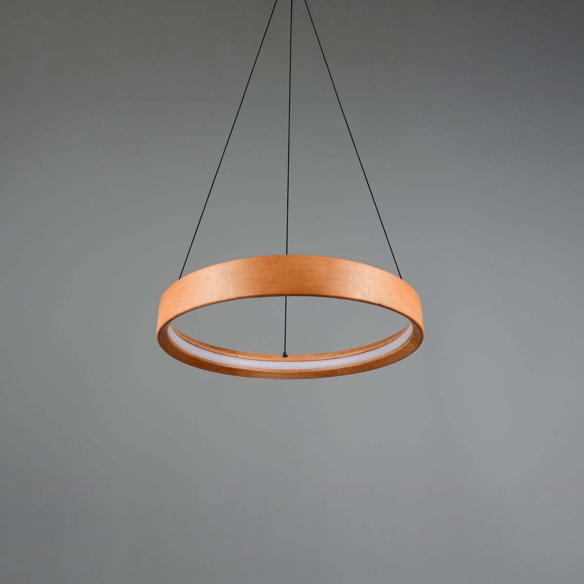 Kronleuchter & Deckenlampen: LED Pendelleuchte, Holz,50 cm Ø – Neu (gemäss Beschreibung) aus Kreuzlingen von Smart-Light 5