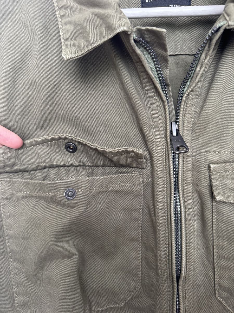 Zara Giacche: Zara Man Übergangsjacke grün L – Usato da Maisprach venduto da jokoundklaas 4