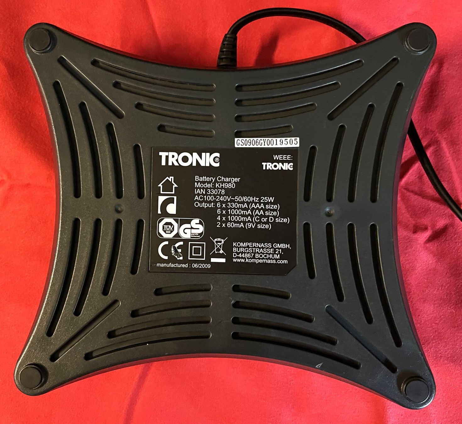 Akkus & Batterien: Batterien Ladegerät TRONIC KH 980 – Gebraucht aus Oftringen von Vucki 2