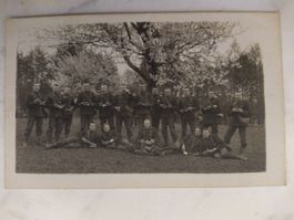 Alte Postkarte, Militär - Truppenfoto, Rarität! um 1910