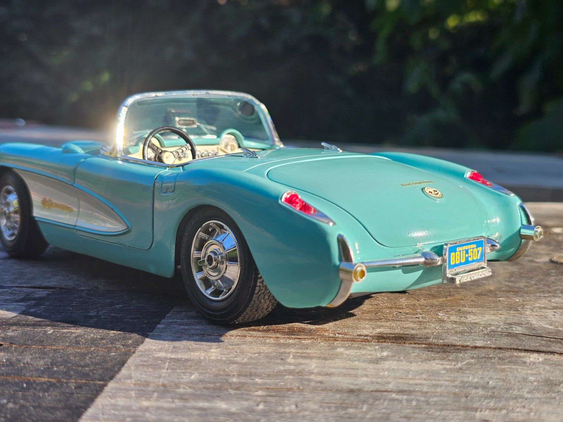 Chevrolet Modellini d'auto: Modellauto "Chevrolet Corvette" (1957, 1/18) – Usato da Meisterschwanden venduto da Hummer21 4