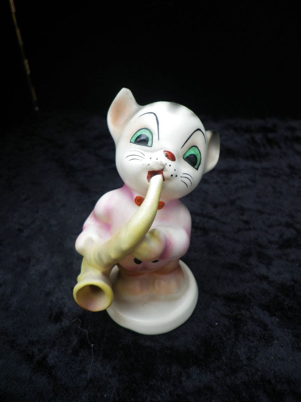 Statuette: Katze mit Saxophon – Usato da Reinach BL venduto da Annodomini 2