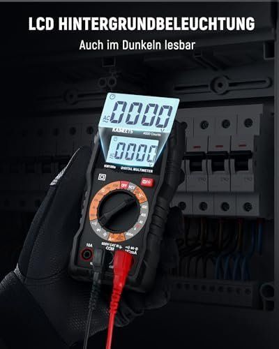 Misurare: Digital Multimeter 4000 Counts NCV AC DC Spannung Strom – Nuovo e nell'imballaggio originale da Hundwil venduto da pac_6jh8 6