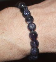 Armband 484 – Amethyst Perlen 10mm - 19cm – elastisch