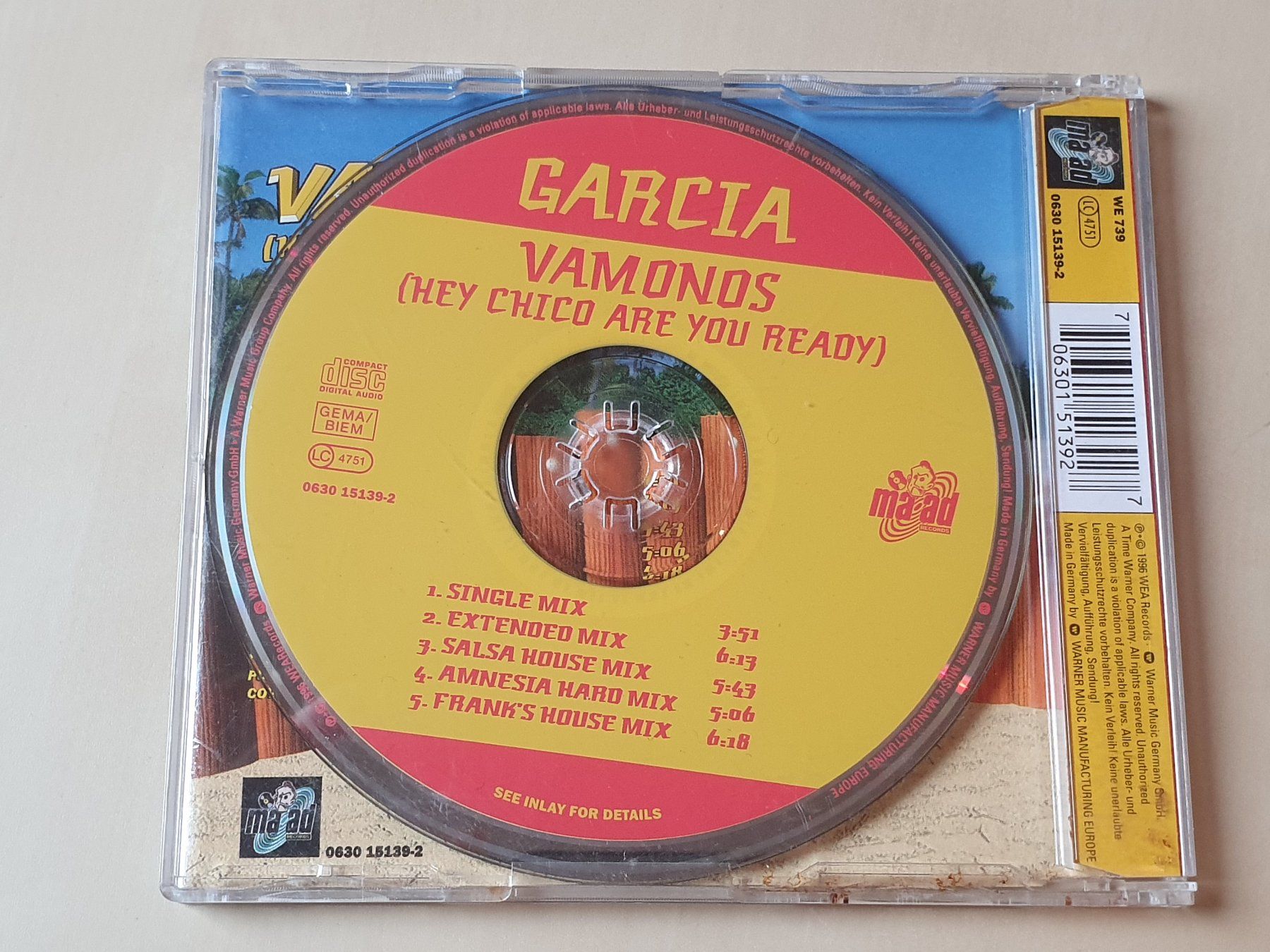 CDs: Garcia Vamonos – Gebraucht aus Stansstad von collectorsshop 1