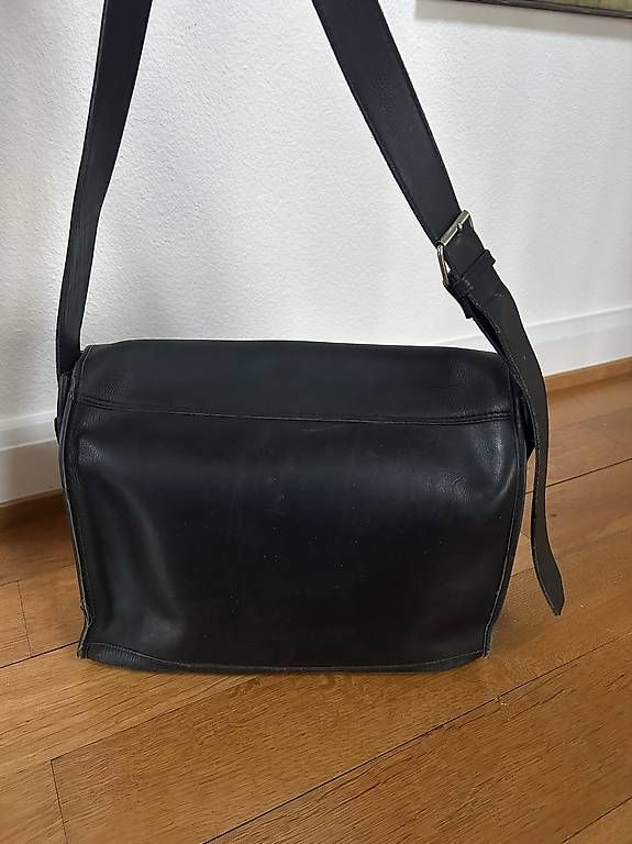 Taschen: Ledertasche schwarz – Gebraucht aus Basel von Specht0 1