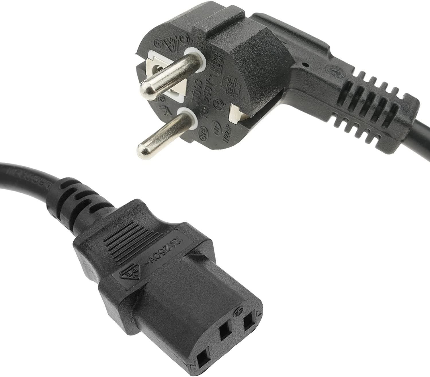 Cavi: Netzkabel / PC / Computer Kabel 230 V / EURO – Nuovo e nell'imballaggio originale da Humlikon venduto da GX30 2