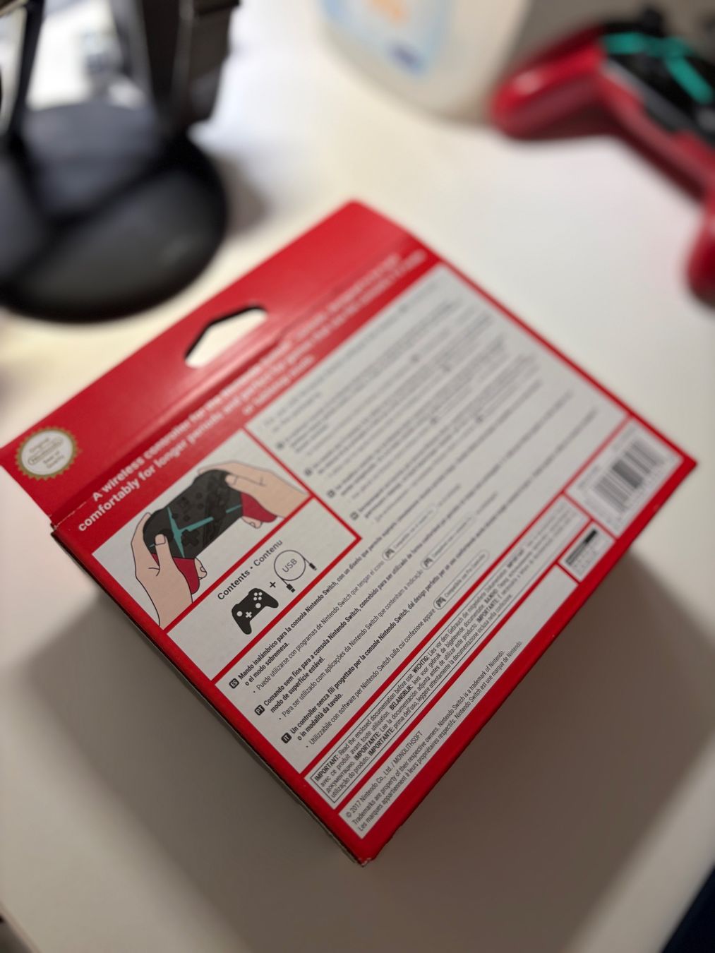 Nintendo Controller: Nintendo Switch Pro Controller Xenoblade Chronicles 2 – Gebraucht aus Möhlin von dth_5mw9 3