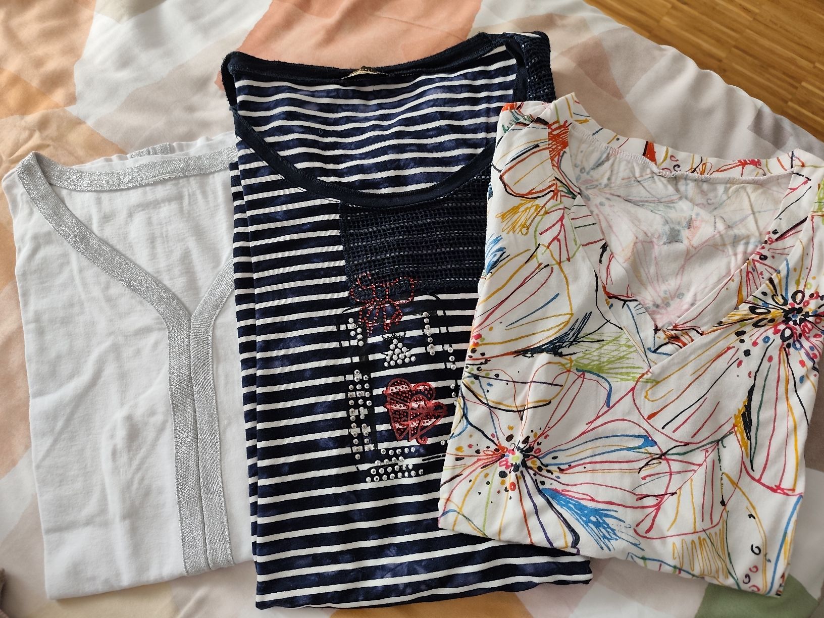 Lotti di vestiti: 3 tolle Kurzarm -Shirts gr. 48/50 – Usato da Glarus venduto da Tutticolori55 1